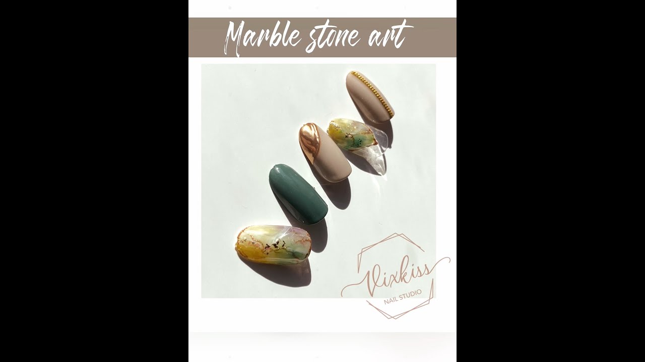 Chrysanthemum nail art YouTube