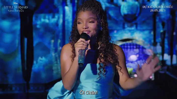 Nàng Tiên Cá từ Disney | Halle Bailey trình diễn ca khúc "Part of Your World" tại Disneyland