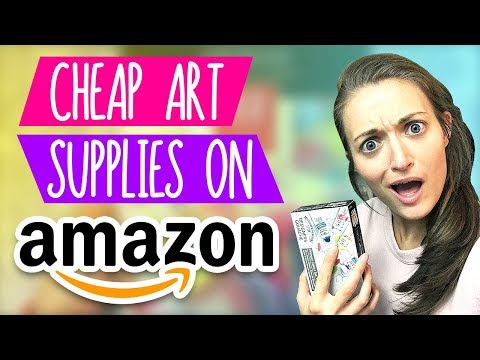 The BEST Art Supplies on AMAZON?!