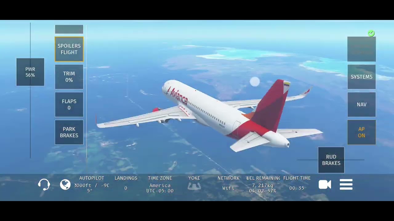 San salvador-cancun a320 avianca 