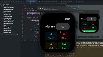 Apple Watch Fitness Tracker Demo | SwiftUI + HealthKit + WatchOS