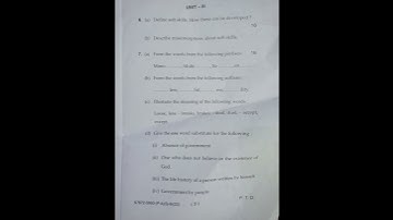 B.C.A 3rd sem paper 22dec2022( communication skill) MDU Rohtak