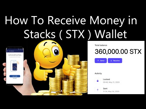 How To Receive Money in Stacks ( STX ) Wallet | Blockstack Tutorial
