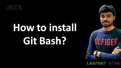 [UNIX] How to install Git Bash?