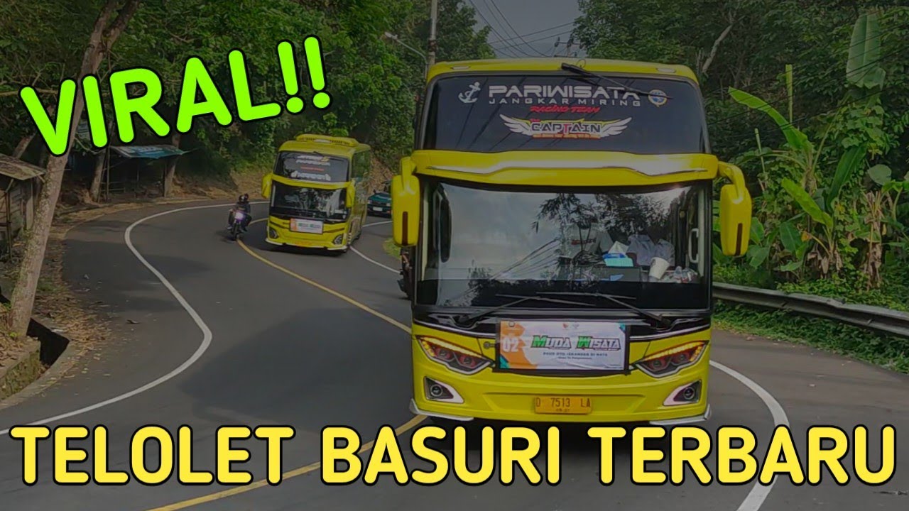 GOKIL!! KUMPULAN BUS TELOLET BASURI PALING MERDU 36 NOT