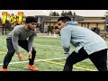 THIS MOVE ENDED HIS CAREER! (1ON1'S VS D1 FOOTBALL PLAYER)