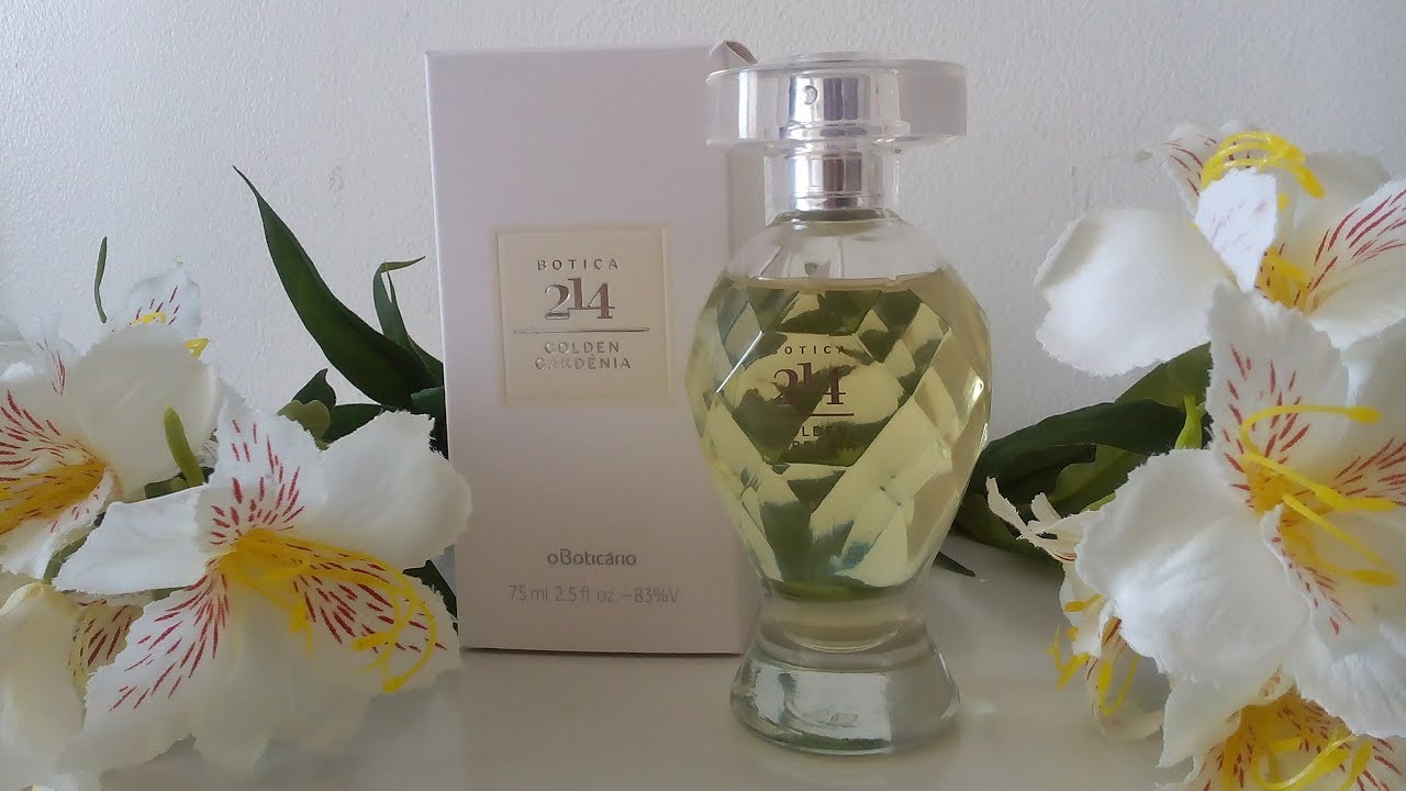 PERFUME GOLDEN GARDENIA ( O BOTICARIO ) LINHA BOTICA 214 RESENHA - YouTube