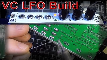 Building the MST VC LFO kit (Synthrotek)