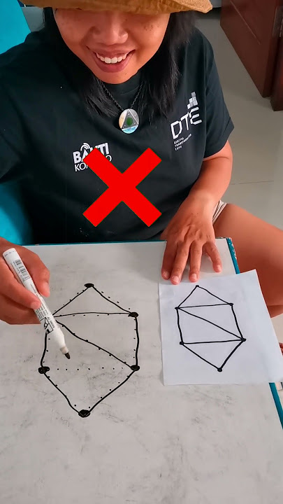 Without lifting the pen