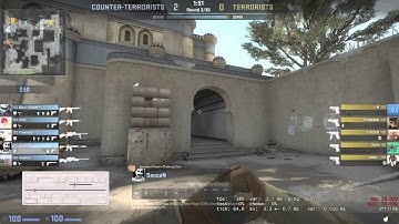 CS:GO worlds fastest m4a1 ACE