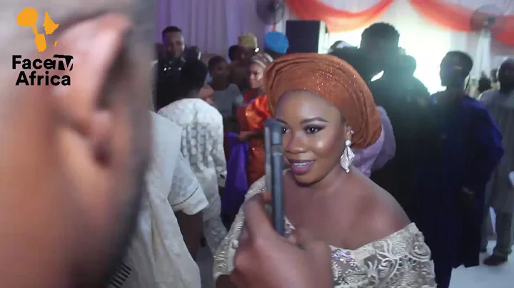 WUNMI TORIOLA AND ALL NOLLYWOOD STAR SURPRISE KAYODE ADEBAYO AT HIS WEDDING CEREMONY