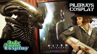 Pilerud & Arty Anna Cosplay - Alien Covenant premiere 2017