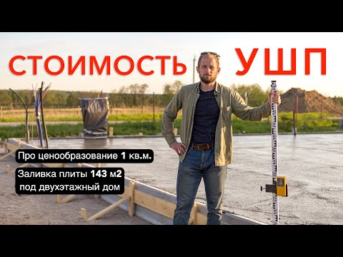 Стоимость УШП / Цена 1 кв.м. утепленной шведской плиты в 2021 / TAKEDOM