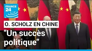 Olaf Scholz en Chine : 