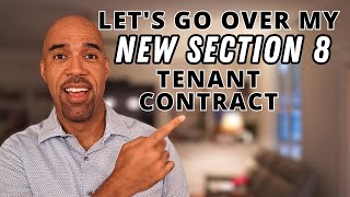 whats inside a section 8 contract with new tenant