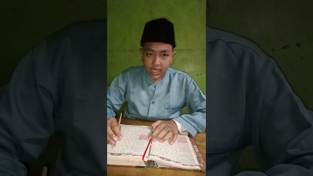 Tugas Agama membaca surat Al-Mujadalah ayat 11 - YouTube