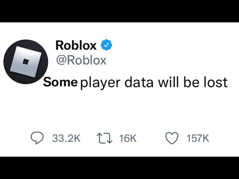 ROBLOX DATA LOSS IN GAMES? Items lost?.. #RobloxDown