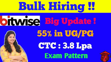 Bitwise Off Campus Drive 202|Bitwise Recruitment Process 2021|Jobs For Freshers #jobs #viral #update