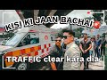 Emergency stuck in lucknow traffic  ambulance   nikalwa ke jaan bachai khananwar786