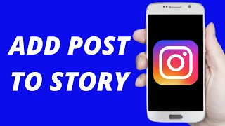 How To Add Post To Your Story On Instagram ! 2021 SIMPLE