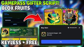 [FIXED🐲] GamePass Gifter Script Blox Fruits Script! 🔥 | NO KEY • UNDETECTED • OVERPOWERED