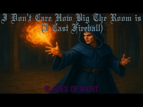 I Don't Care How Big the Room is (I Cast Fireball) |D&D Themed Power Metal|