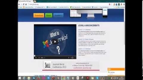 Joomla 3.2 Tutorial 1 Installing Joomla CMS on Windows with Wamp Server