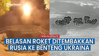 Roket TOS-1A Rusia Hancurkan Benteng Tempat Pasukan Ukraina Bersembunyi