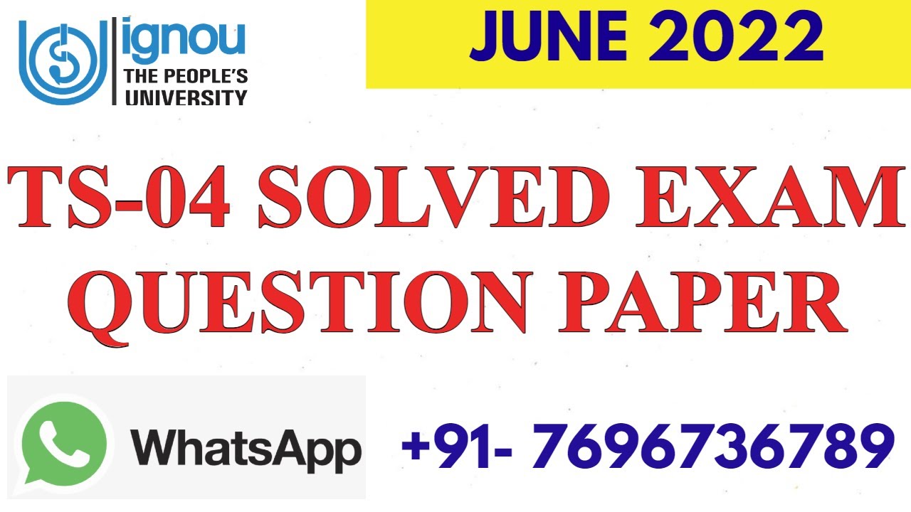 ts 04 solved assignment 2022