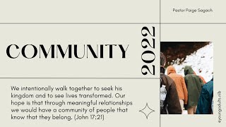 What are our values ? | Community | Paige Sagach