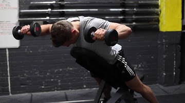 Chest Supported Dumbbell High External Rotation