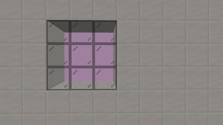 Small Observerless 3x3 Full Flush Glass Door