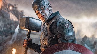 Captain America Lifts Thor's Hammer Mjolnir Scene - AVENGERS 4 ENDGAME (2019) Movie CLIP HD