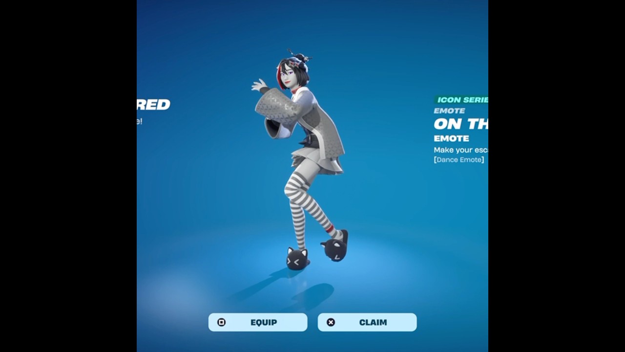 Fortnite Glass Animals (On The Run Emote) 
