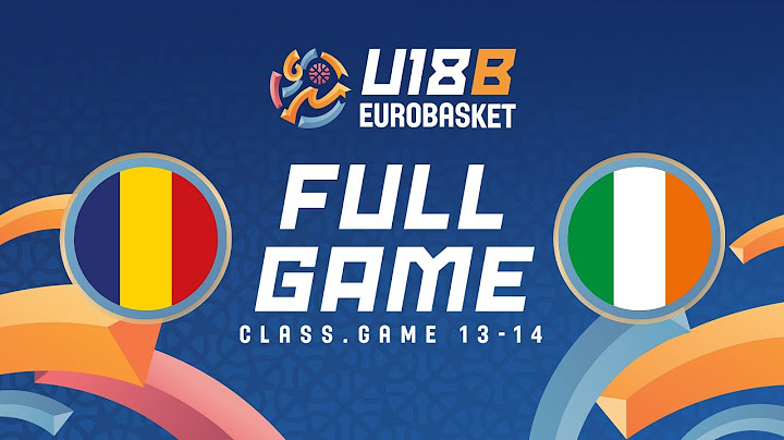 Class. Game 13-14: Romania v Ireland | Full Basketball Game | FIBA U18 Women's EuroBasket 2025 Div B