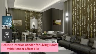 Lumion Tutorial for Interior Renderfor Living Room |Lumion 10| screenshot 5