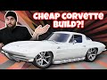 CAN YOU BUILD A CORVETTE ON A BUDGET? CUSTOM 1963 STINGRAY FOR CHEAP? KUSTOM EVERYTHING HOT ROD!