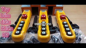 Tay Bấm điều khiển cầu trục KG H04,NUT NHAN KG HAN QUOC H04, TAY DIEU KHIEN KG LA GI