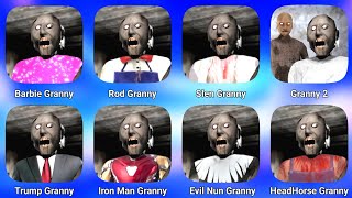 Granny v1.8 All New Mods | Barbie Granny | Trump Granny | Evil Nun | Iron Man Granny | Rod | Granny screenshot 2