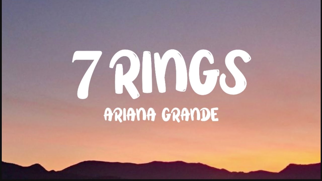 Ariana Grande - 7 rings (Lyrics) - YouTube