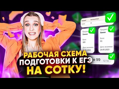 ПЛАН ПОДГОТОВКИ К ЕГЭ НА 80+ | ЕГЭ ПО ХИМИИ 2024 | ЖЕНЯ ХИМИЧКА | ЕГЭLAND