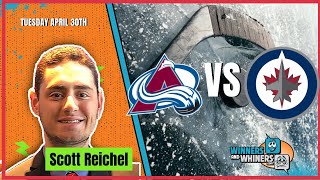 Free NHL Betting Pick- Colorado Avalanche vs. Winnipeg Jets, 4/30/24: Scott's Selections