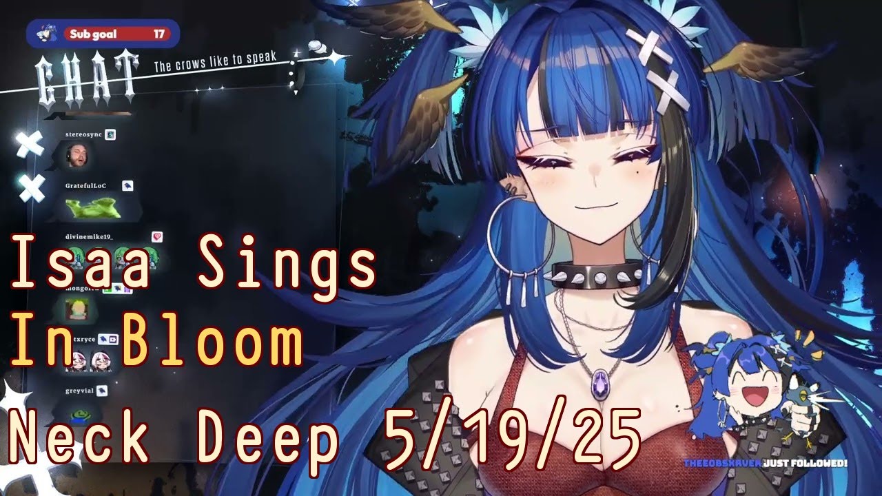 Isaa Corva Sings "In Bloom" - Neck Deep | Music Monday 5/19/25