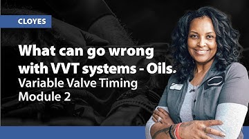 What can wrong with VVT systems - Oil: Variable Valve Timing Module 2