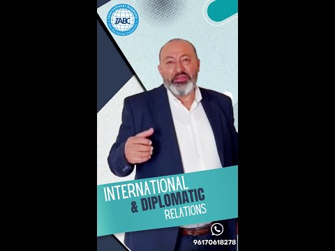 العلاقات الدولية والدبلوماسية