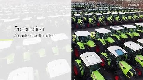 CLAAS Tractors - Making of. A custom-built tractor / 2016 / en