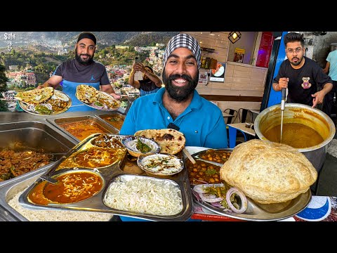 70/- Pahadi Sardarji ka Himachali Dhaba | Best Tourist Thali | Street Food India