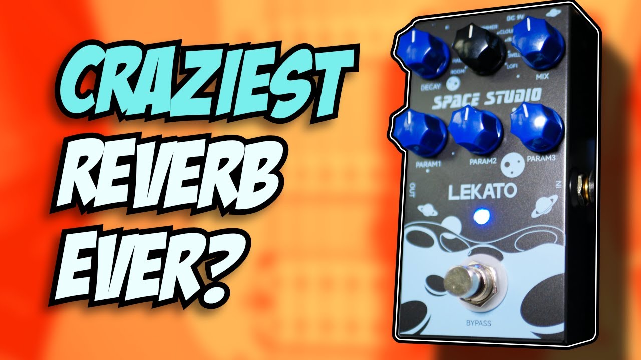 LEKATO EP-03 SPACE STUDIO Reverb Guitar Effect Pedal – LEKATO