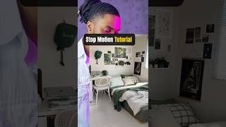 Stop motion tutorial #stopmotiontutorial #stopmotiontrend #outfittransition #trendingreel #capcut