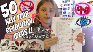 50 NEW YEAR RESOLUTiON iDEAS!!(2019)